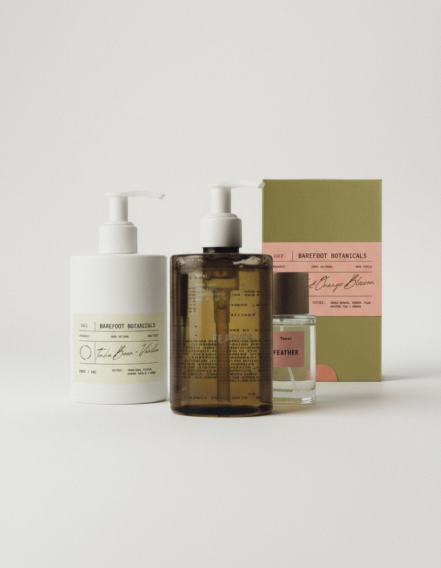 Stamped Style Candle Label