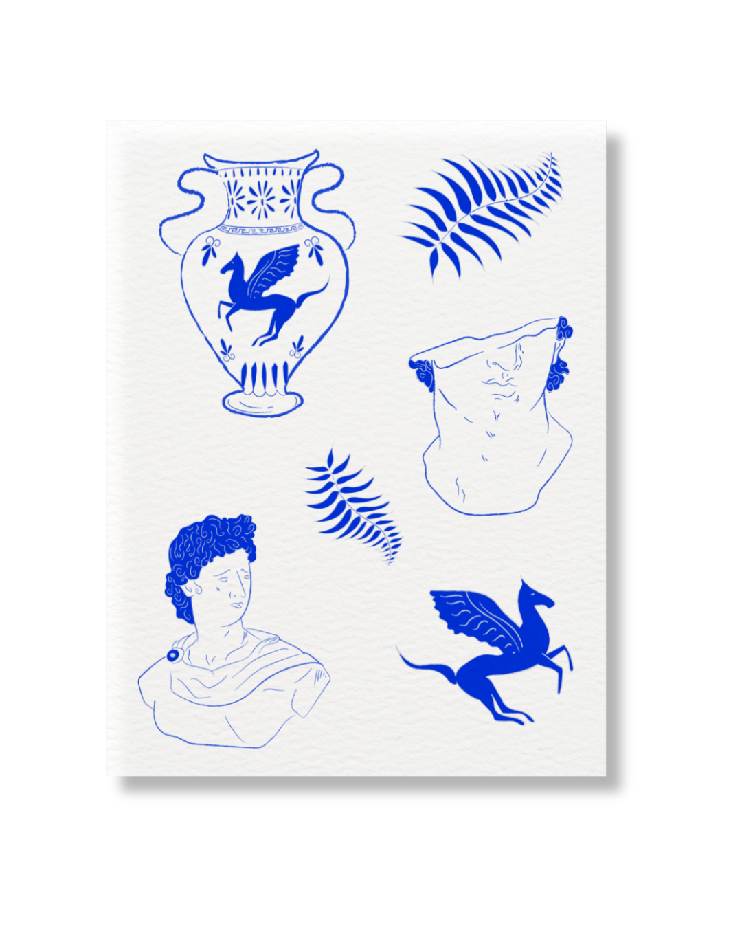Greek Illustration Set