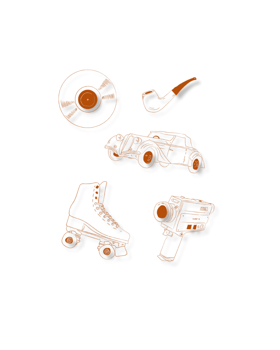 Vintage Illustration Set