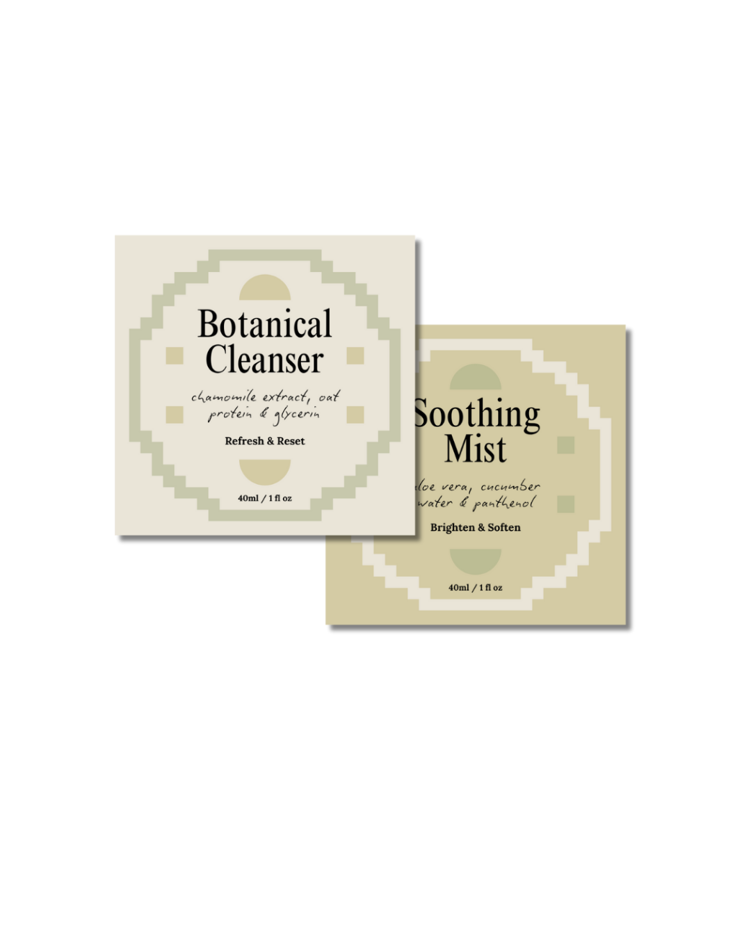 Skincare Product Label