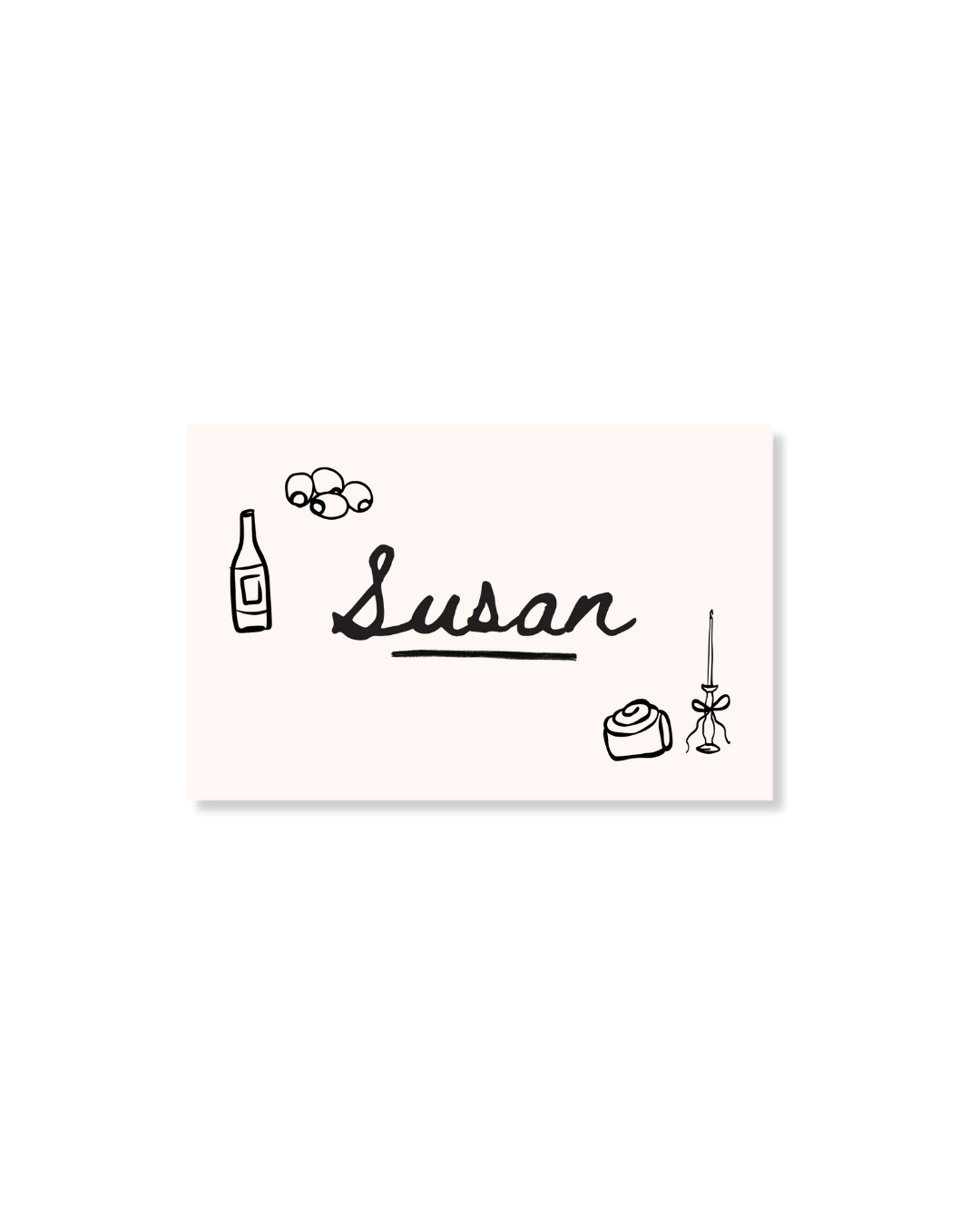 Susan Name Card