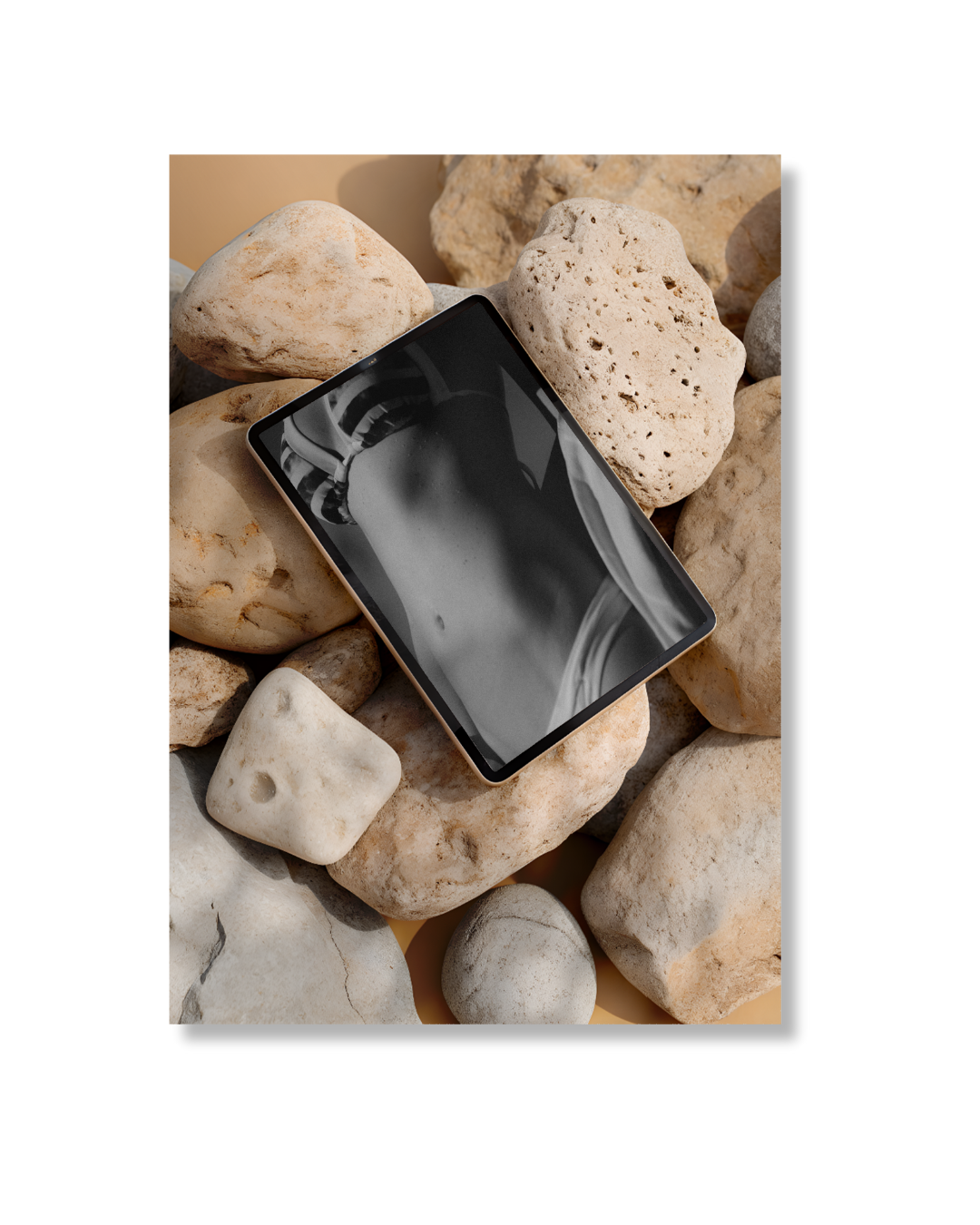 Stone iPad Mockup