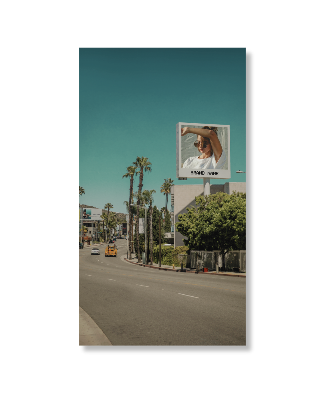 Hollywood Billboard Mockup