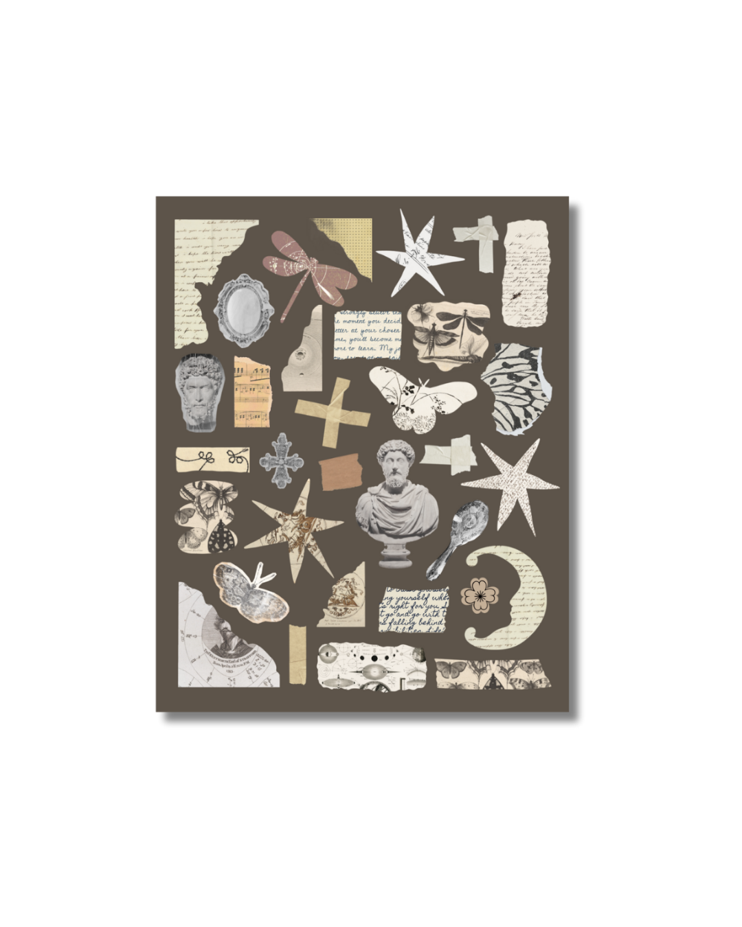 Vintage Scrapbook Collage Pack