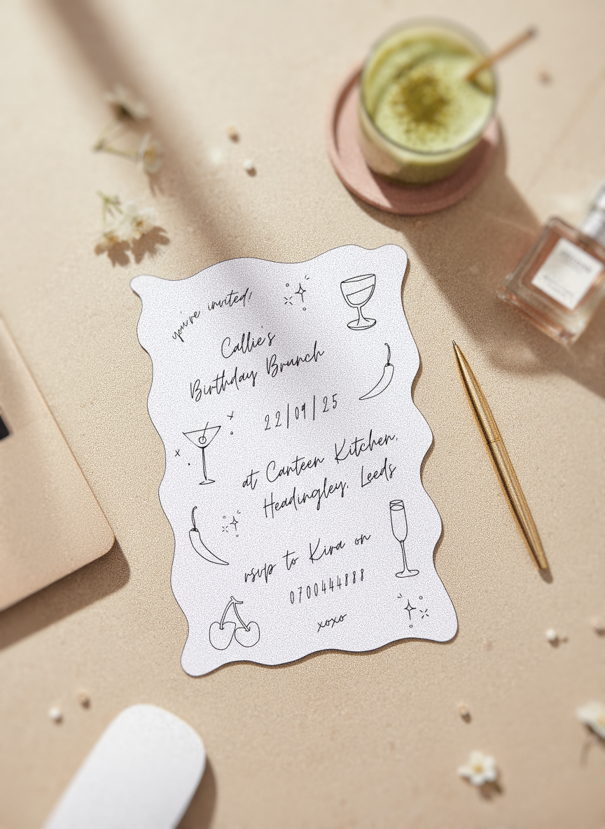 Birthday Brunch Invite