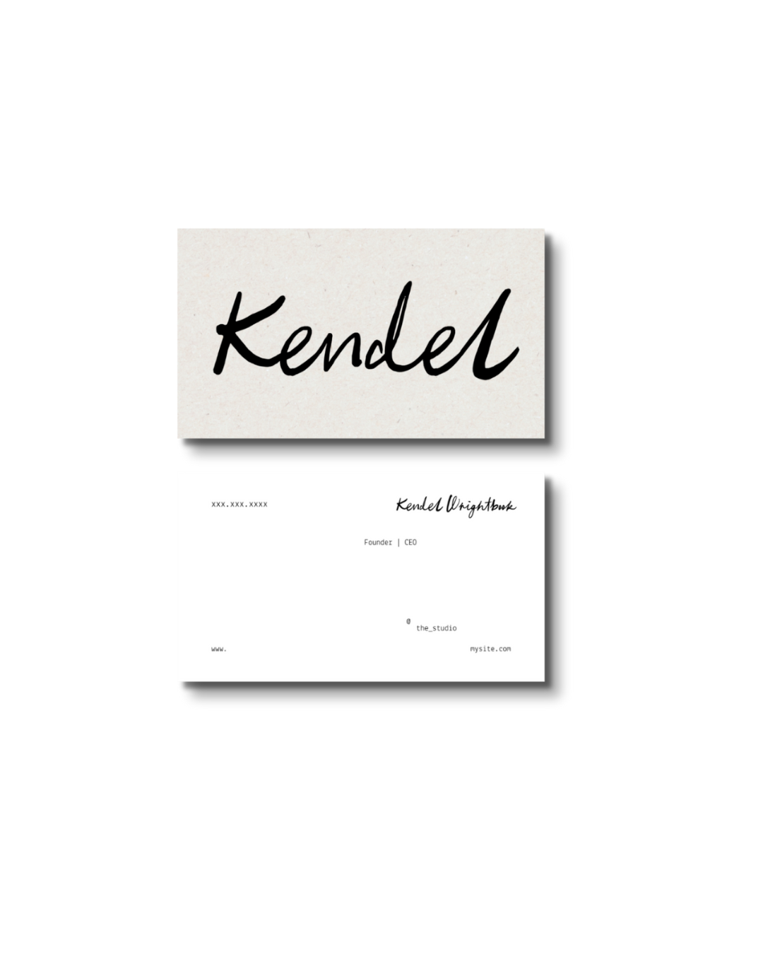 Business Card - Kendell