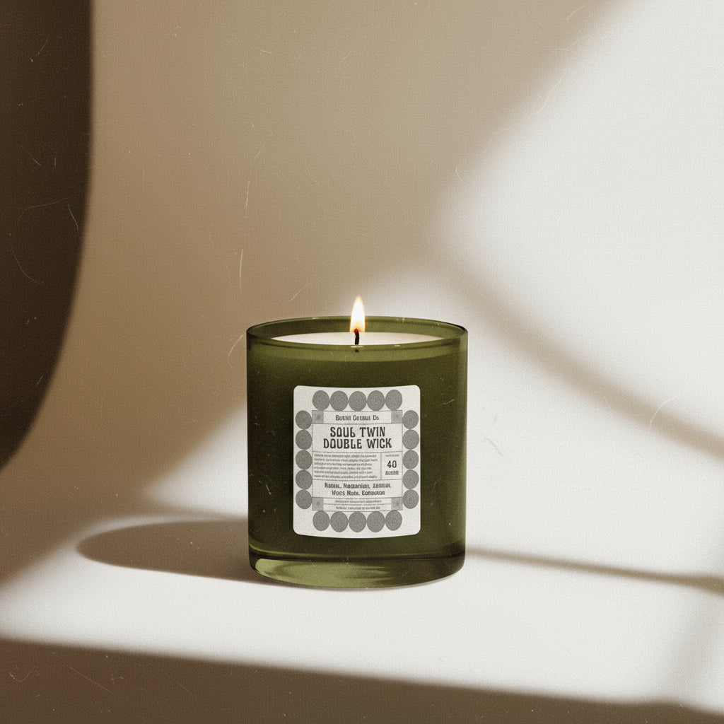 Square Candle Label