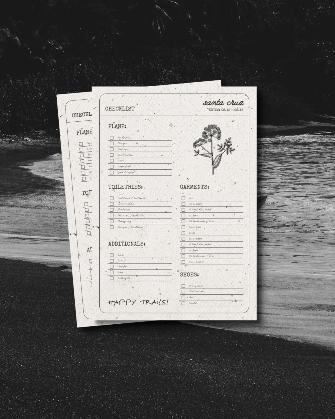 Travel Packing Checklist