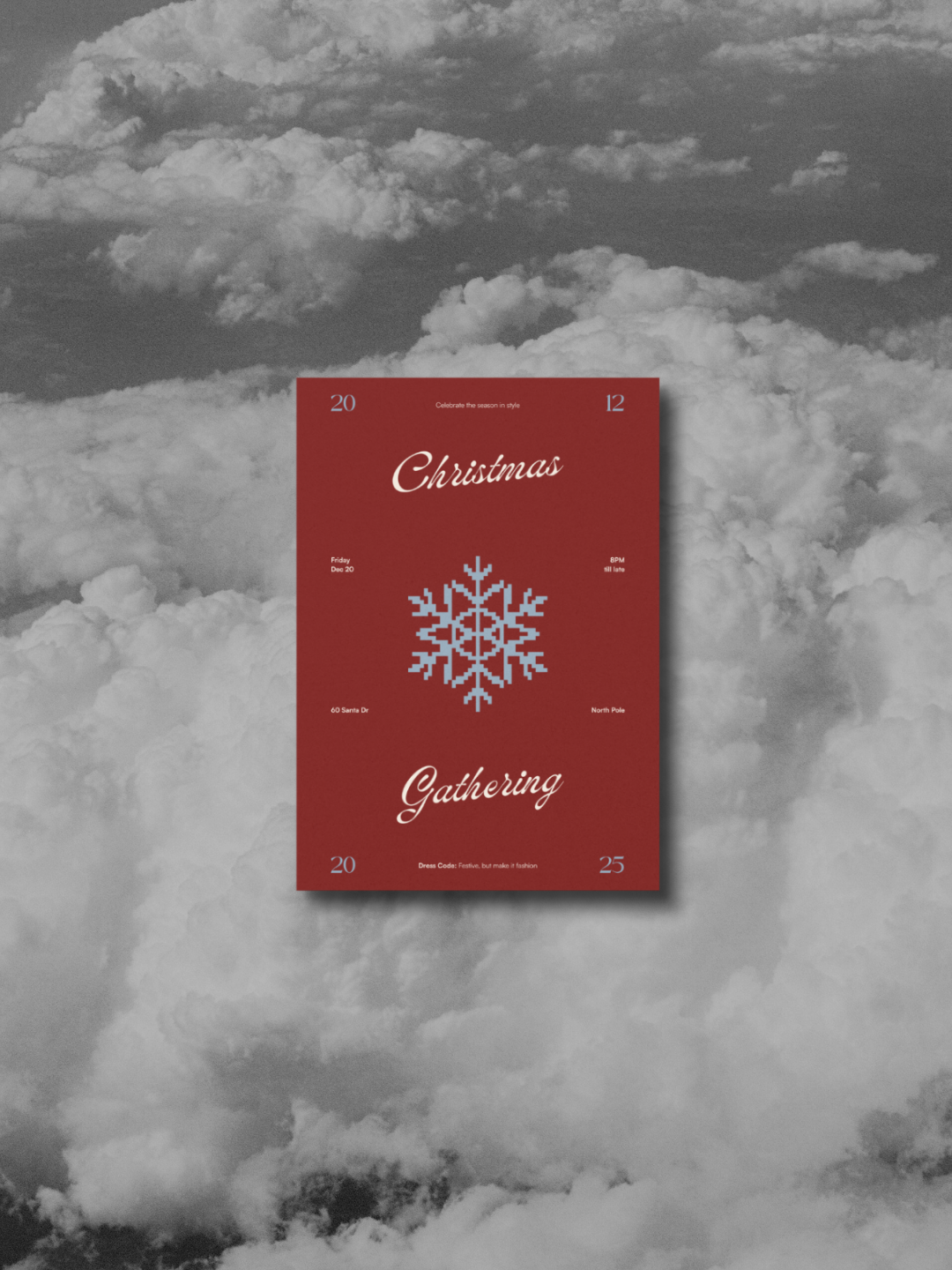 Christmas Gathering Invite