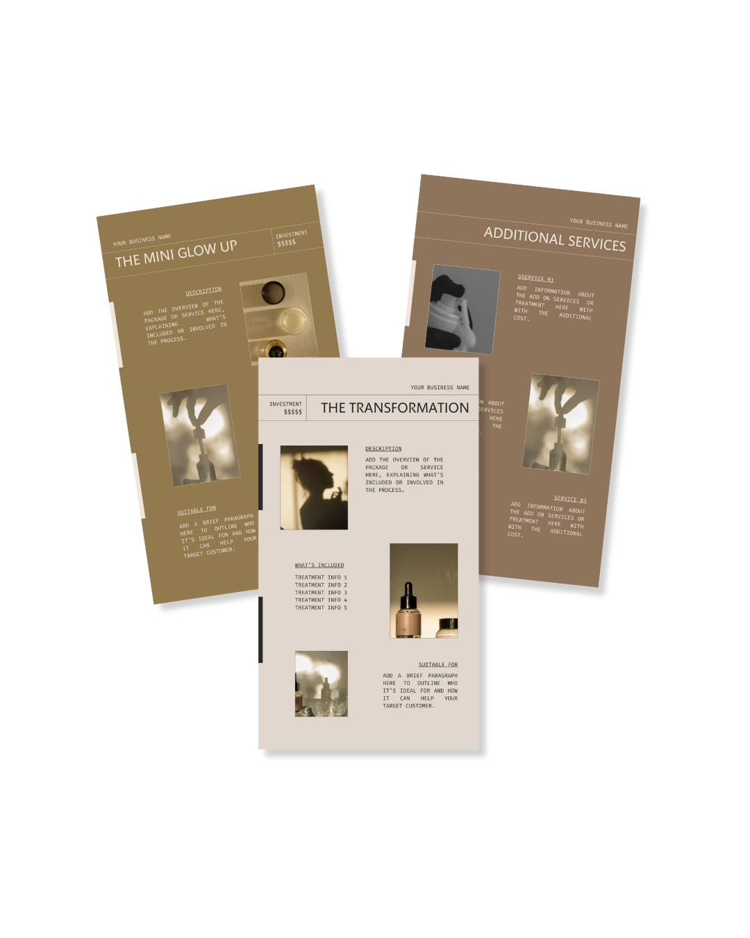 Beauty Price List Story