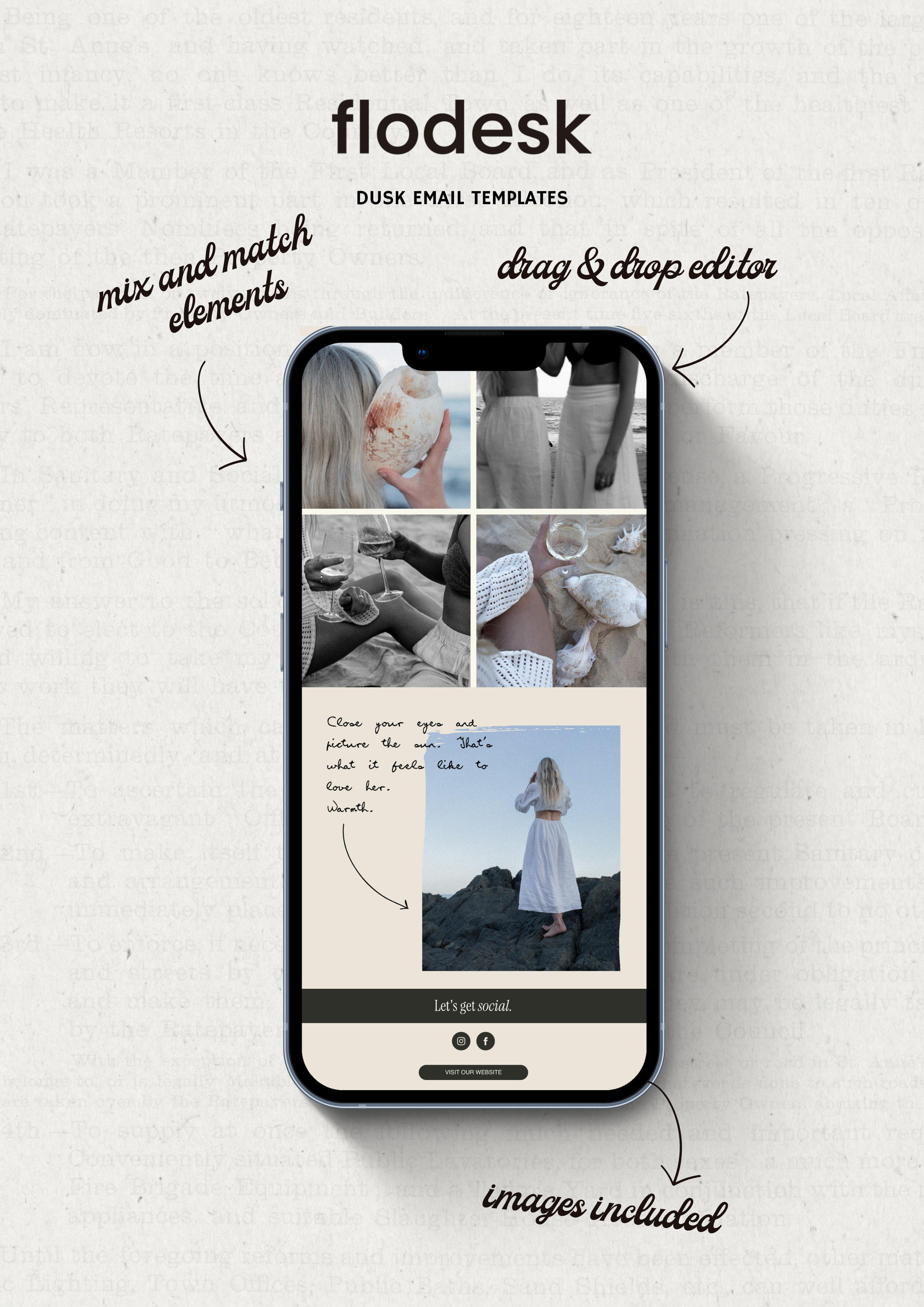 Flodesk Email Template - Dusk