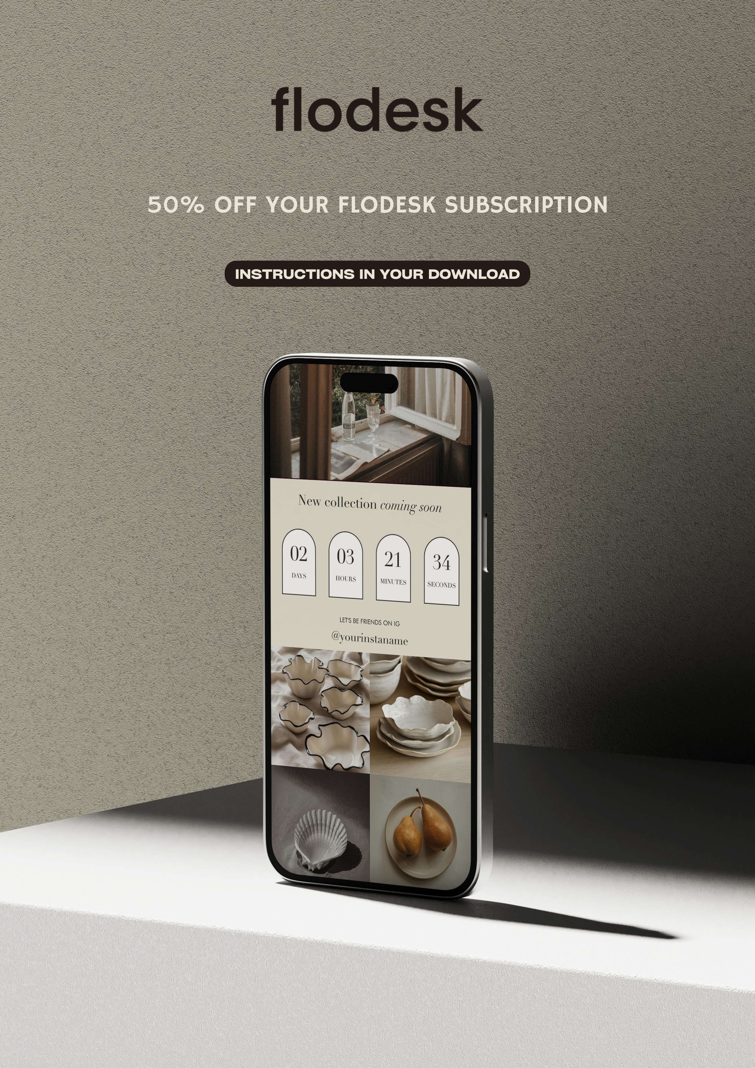 Flodesk Email Template - Sunday Somewhere