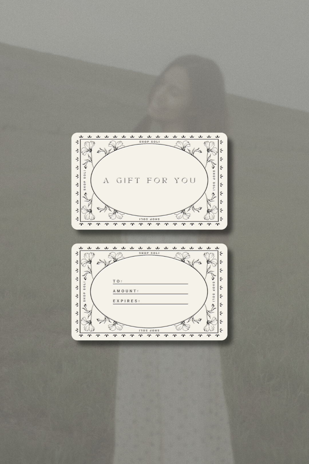 Gift Card Template