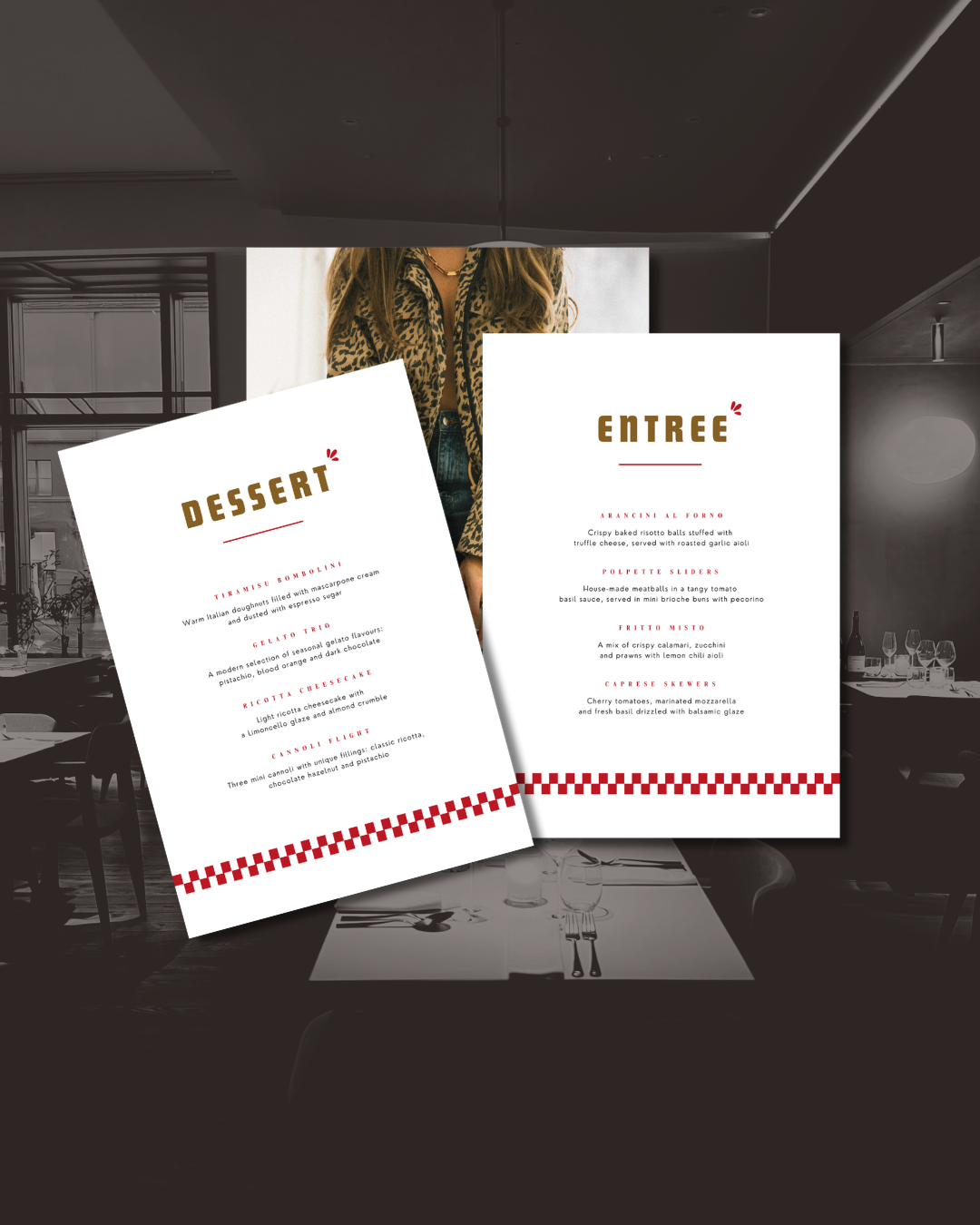 The Italian Feast Menu