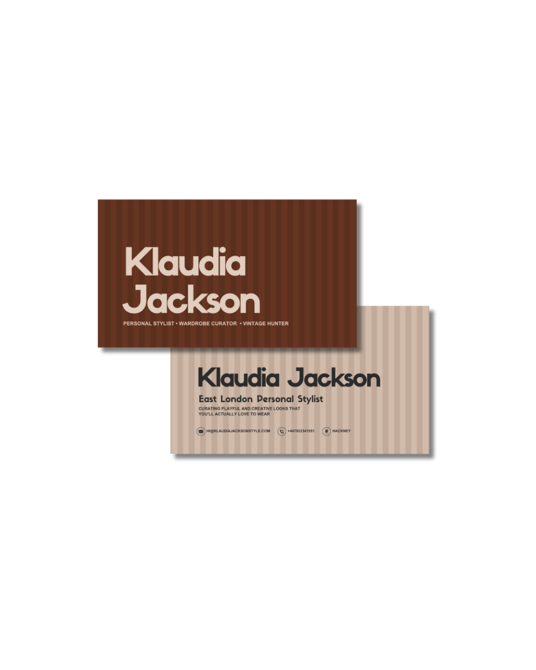 Bold Business Card Template