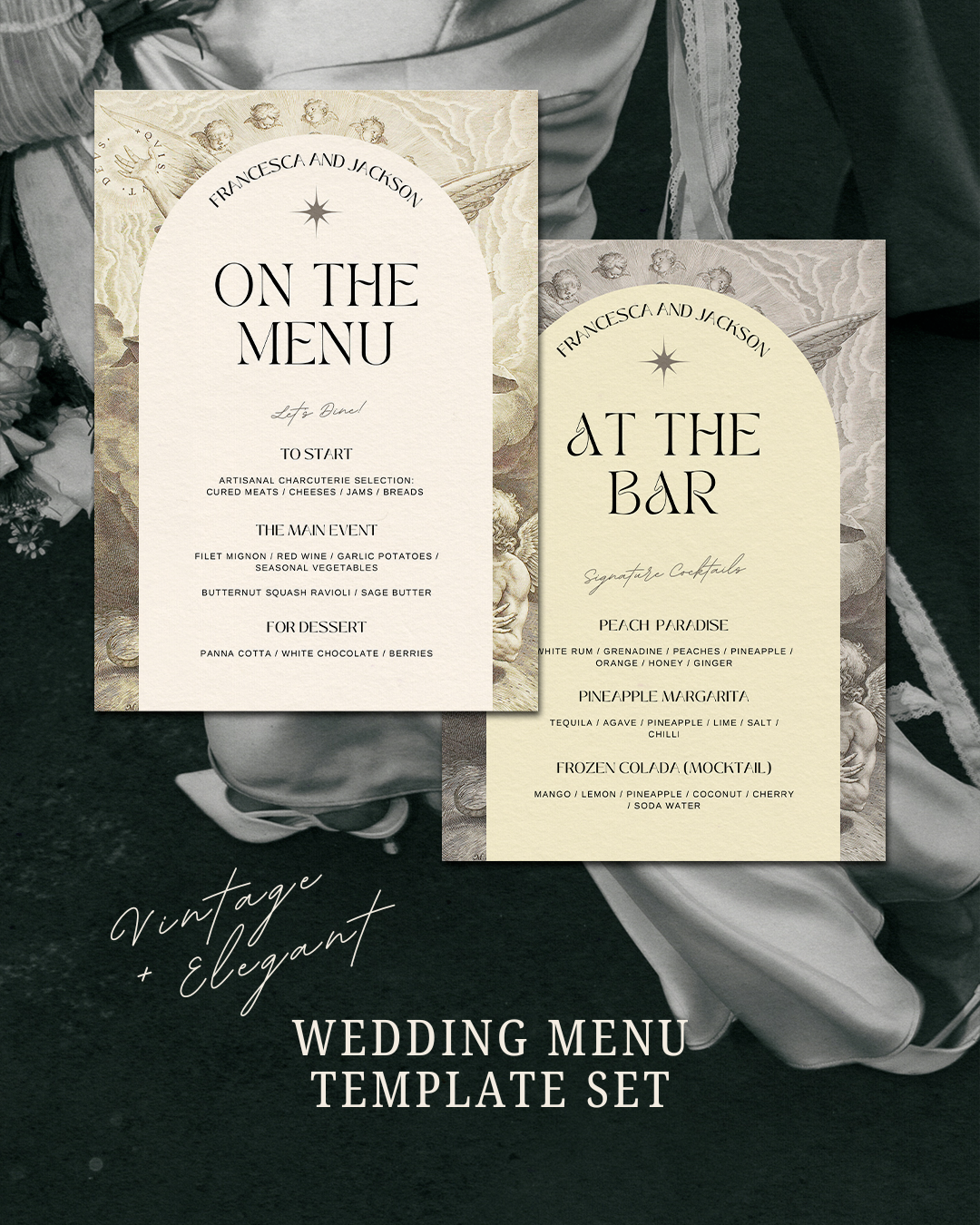 Vintage Menu Template