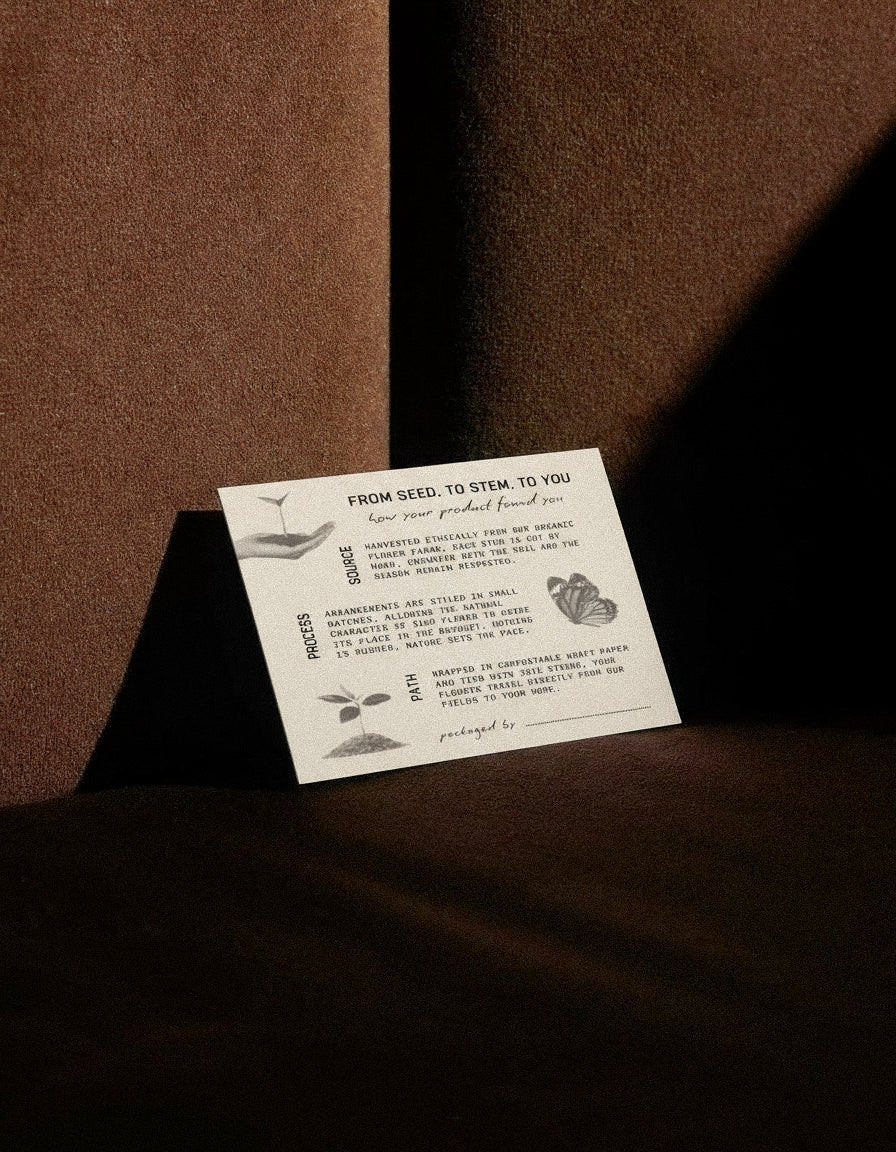 Insert Card - Product Journey