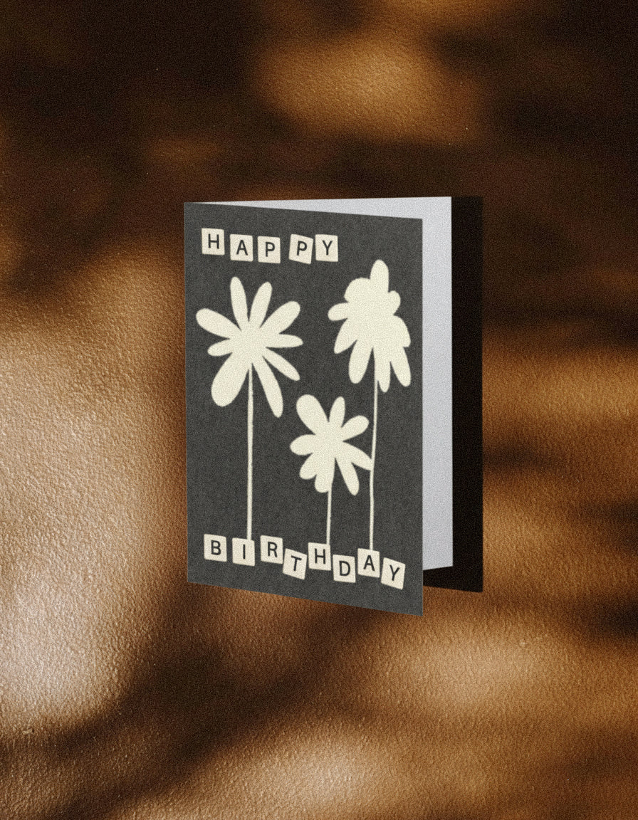 Palmy Birthday Card