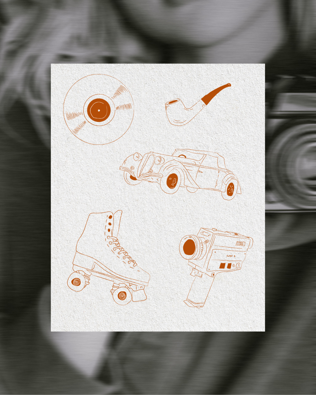 Vintage Illustration Set