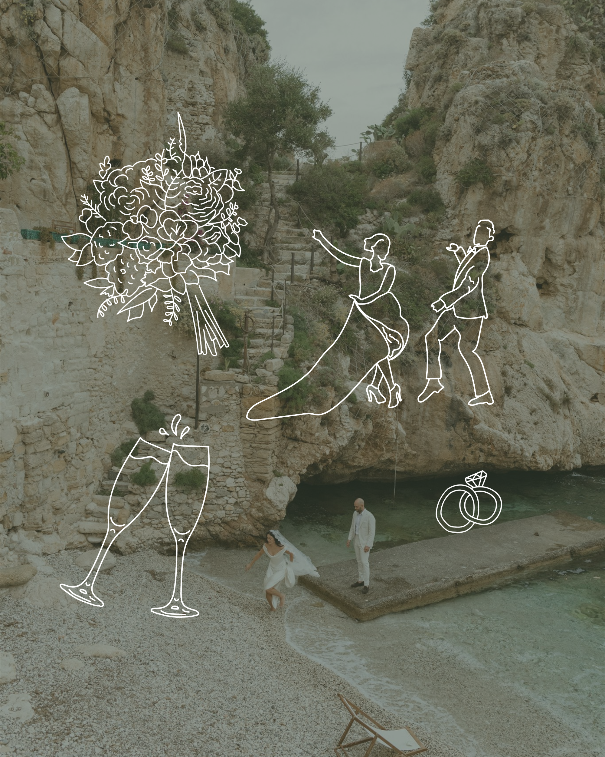 Wedding Illustration Set