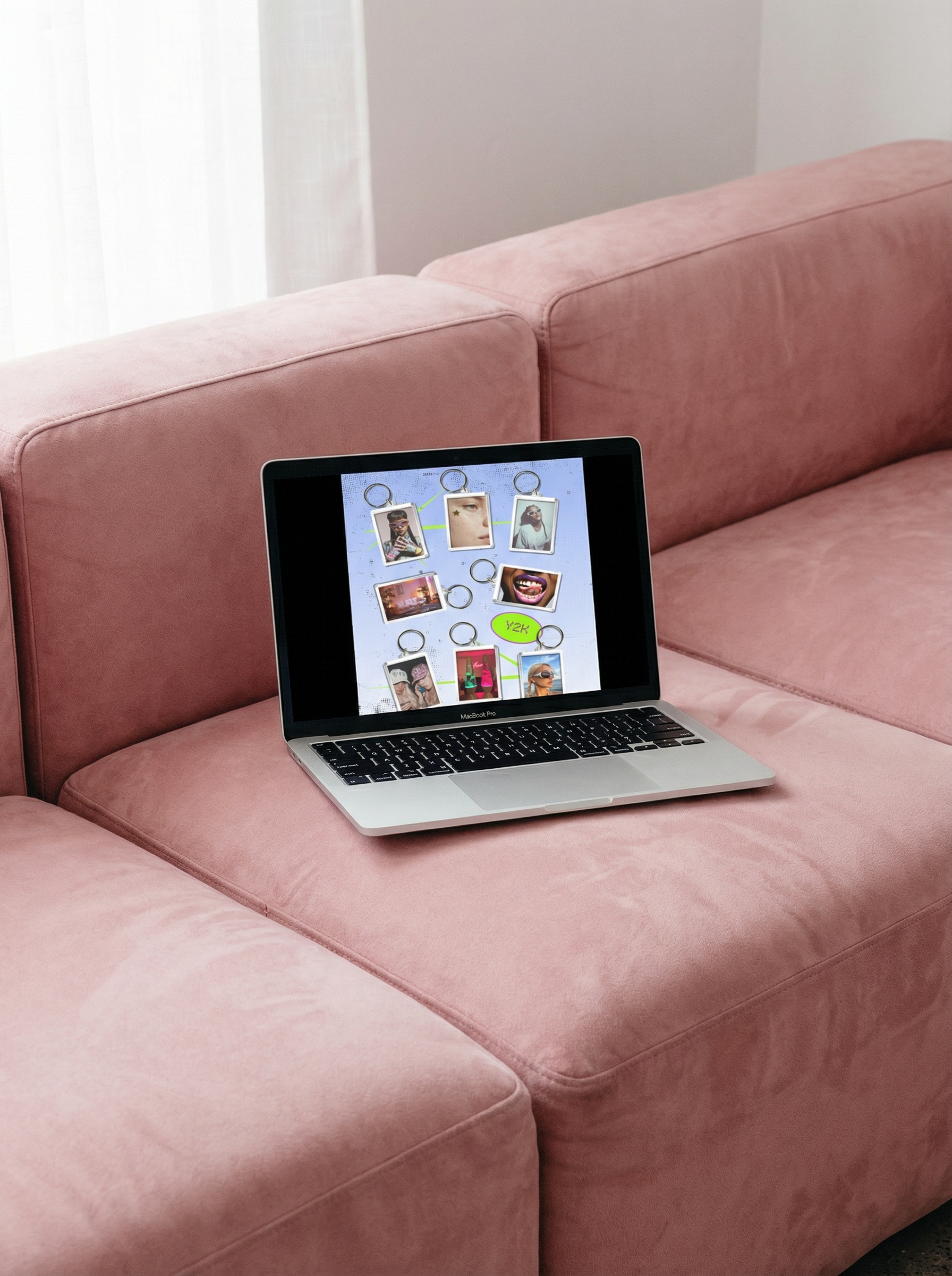 Y2K Moodboard Template