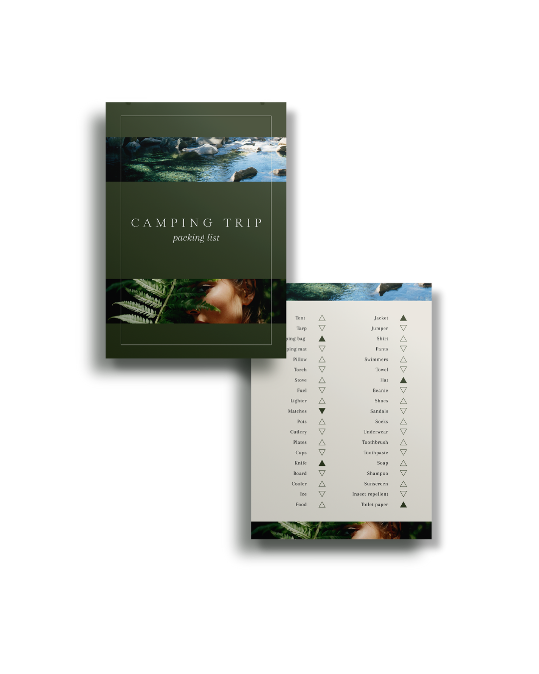 Camping List Template