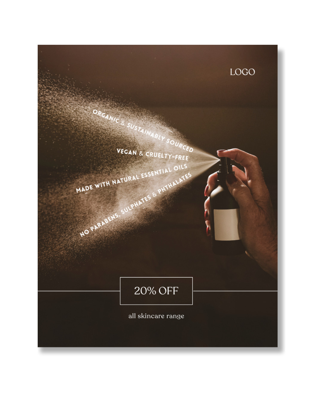 Minimalist Product Sale Template