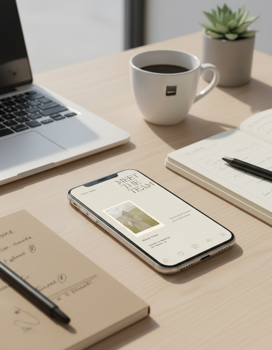 Meet The Team Instagram Post