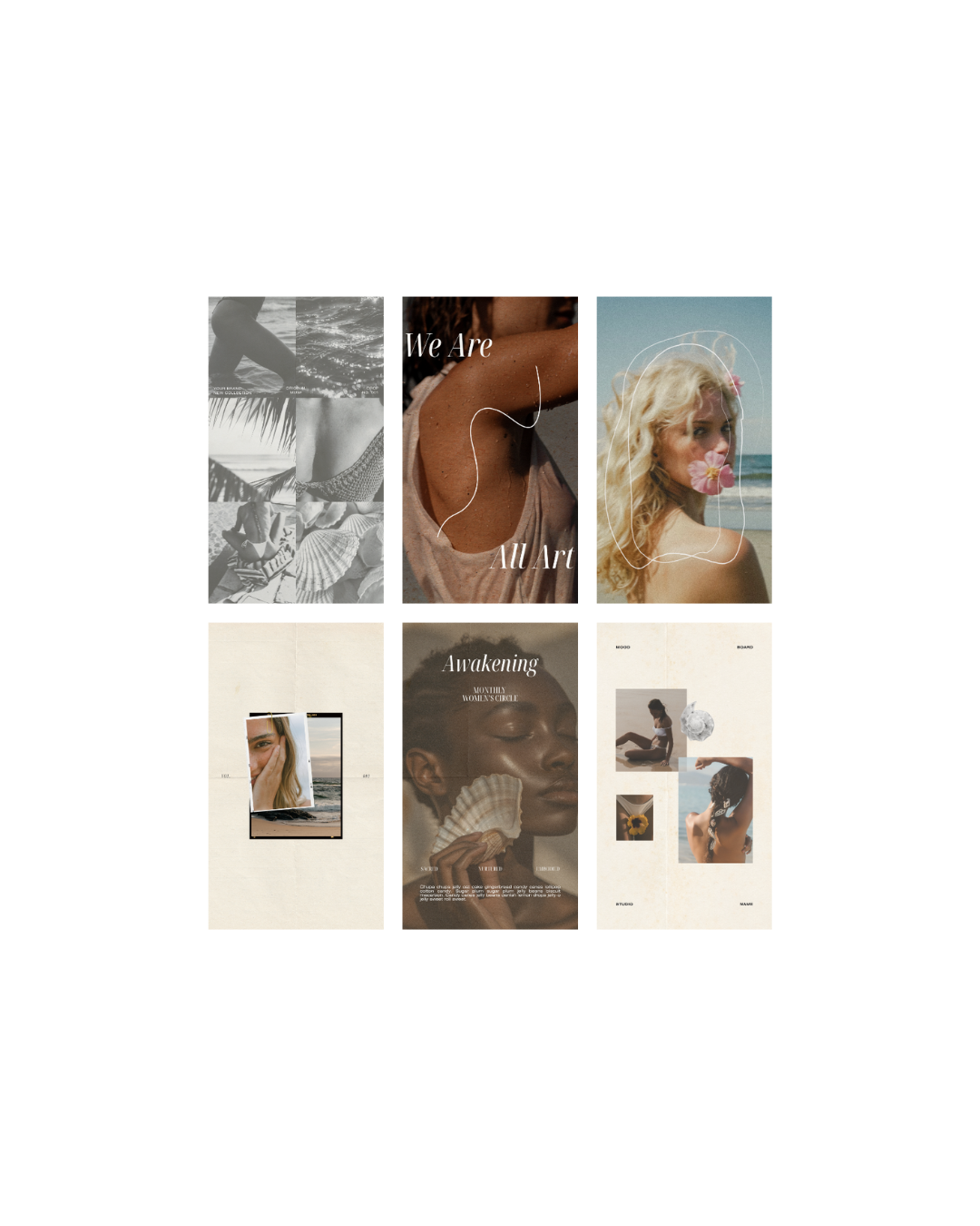 Grounded Social Media Set