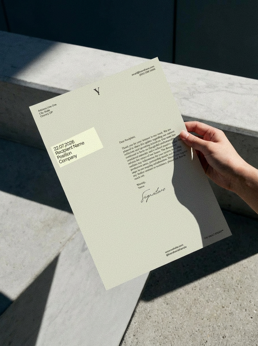 Creators Letterhead Template