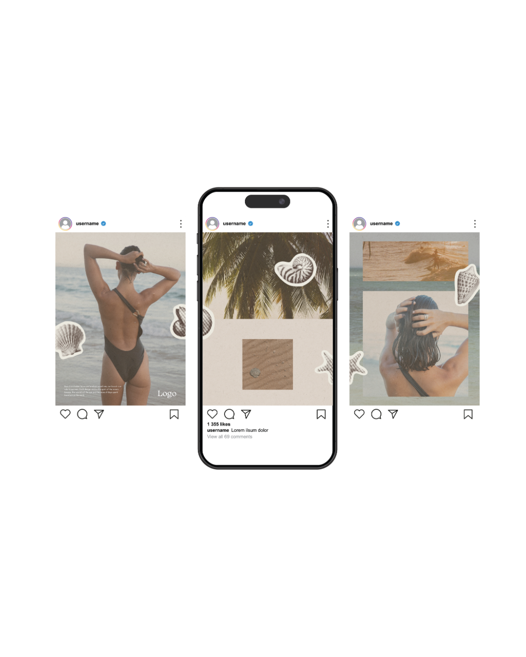 Instagram Beach Carousel