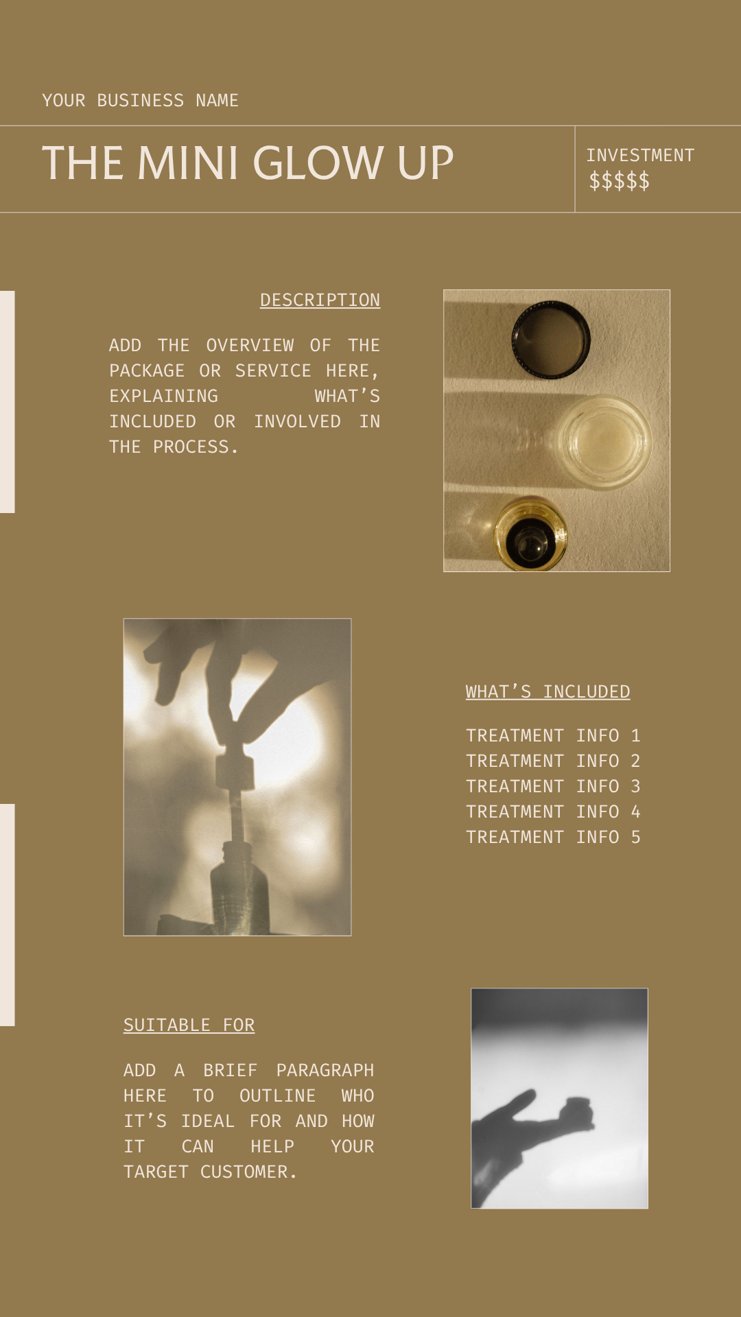 Beauty Price List Story