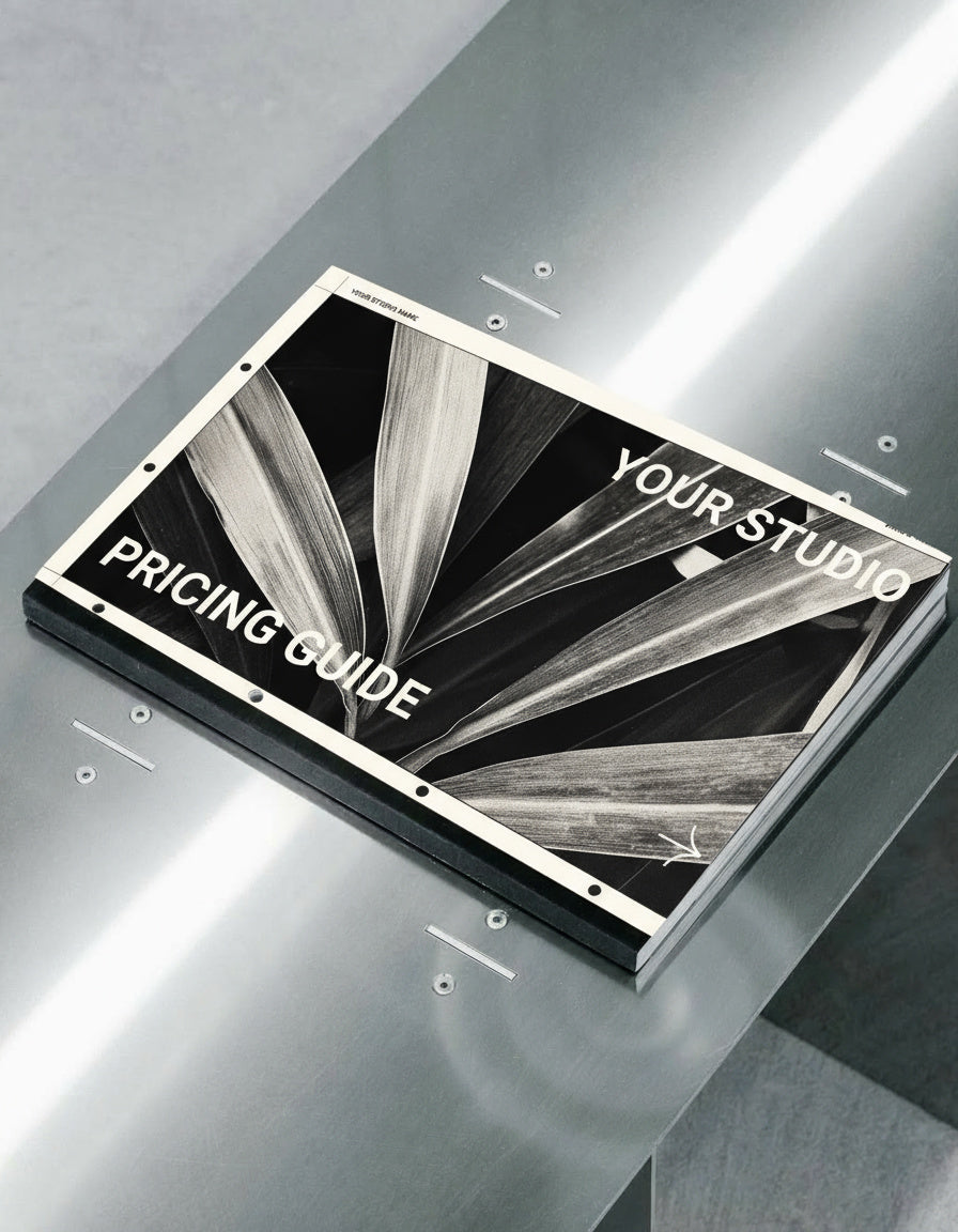 Pricing Guide Template for Creatives (9 Page)