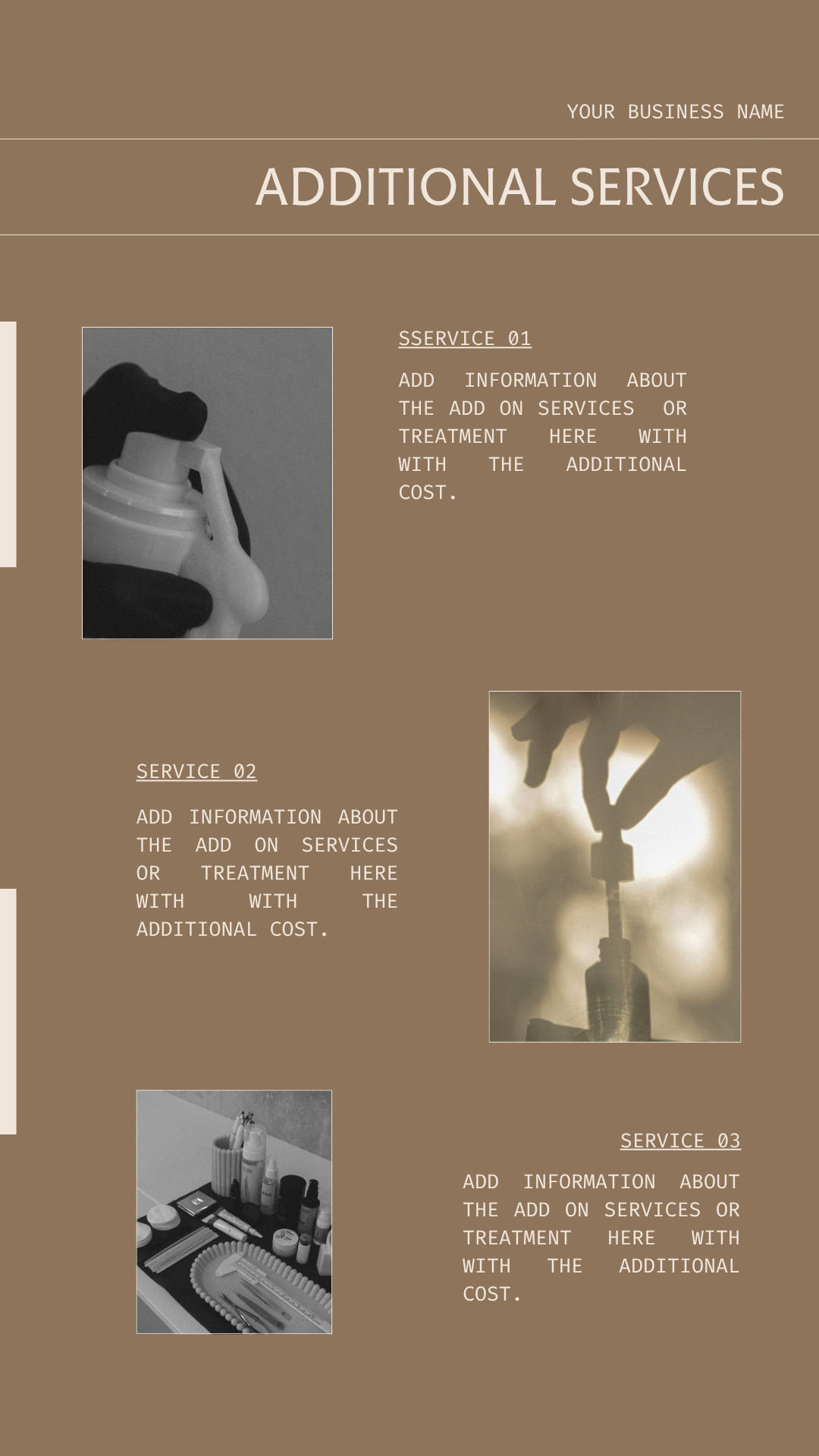 Beauty Price List Story