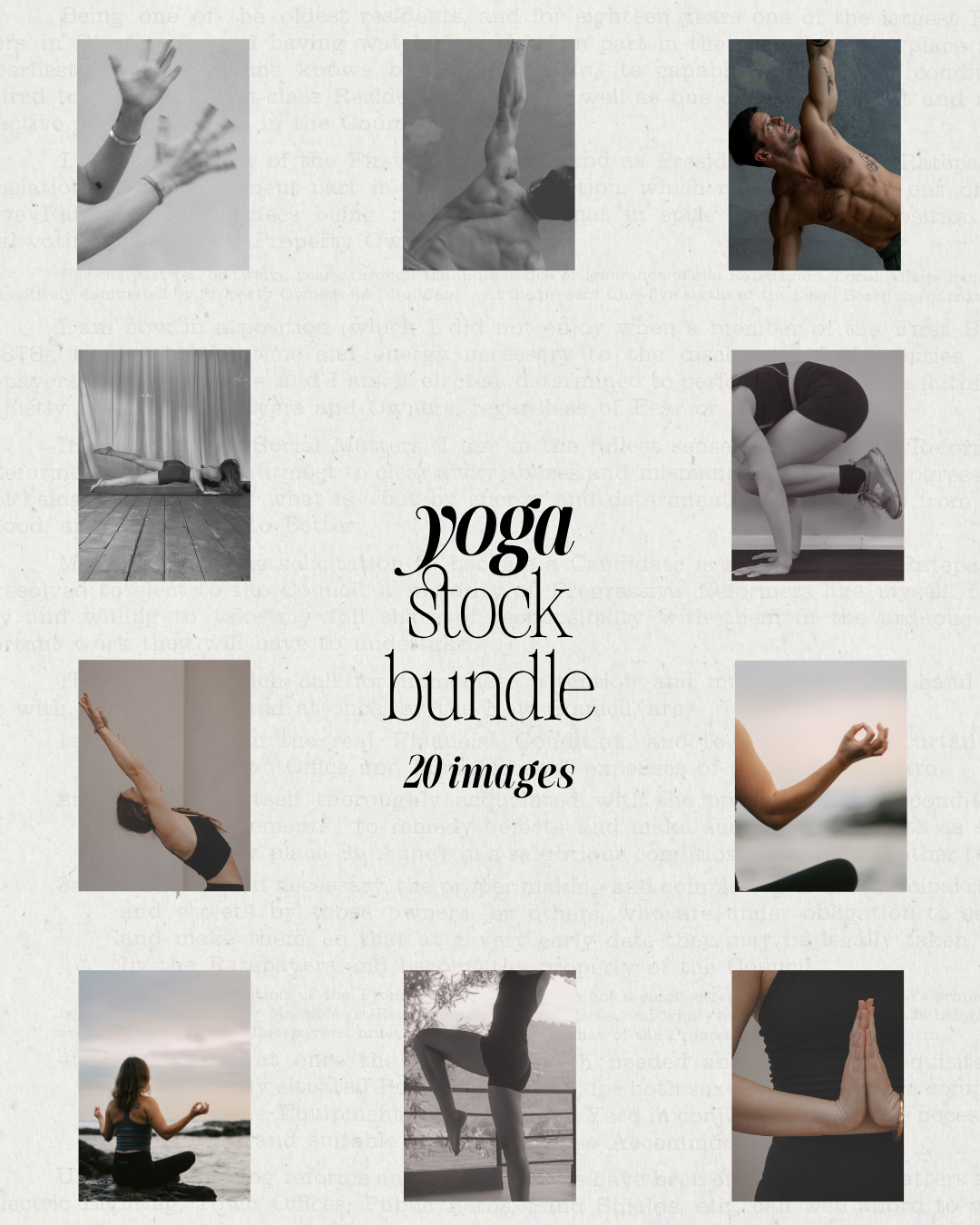 Yoga Stock Bundle