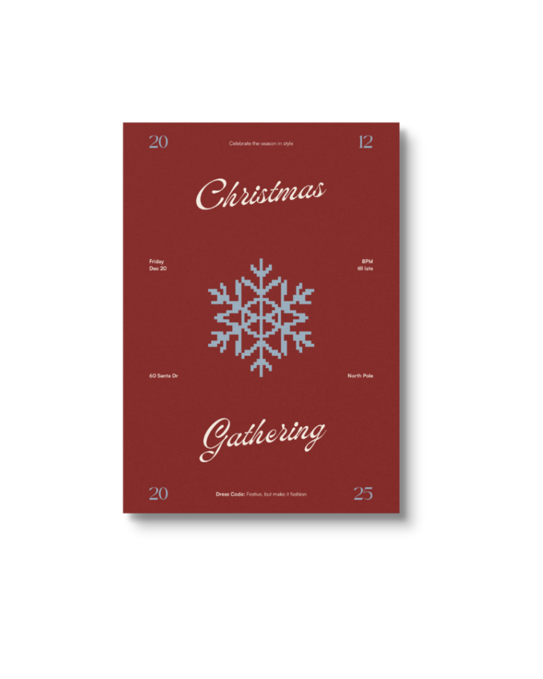 Christmas Gathering Invite
