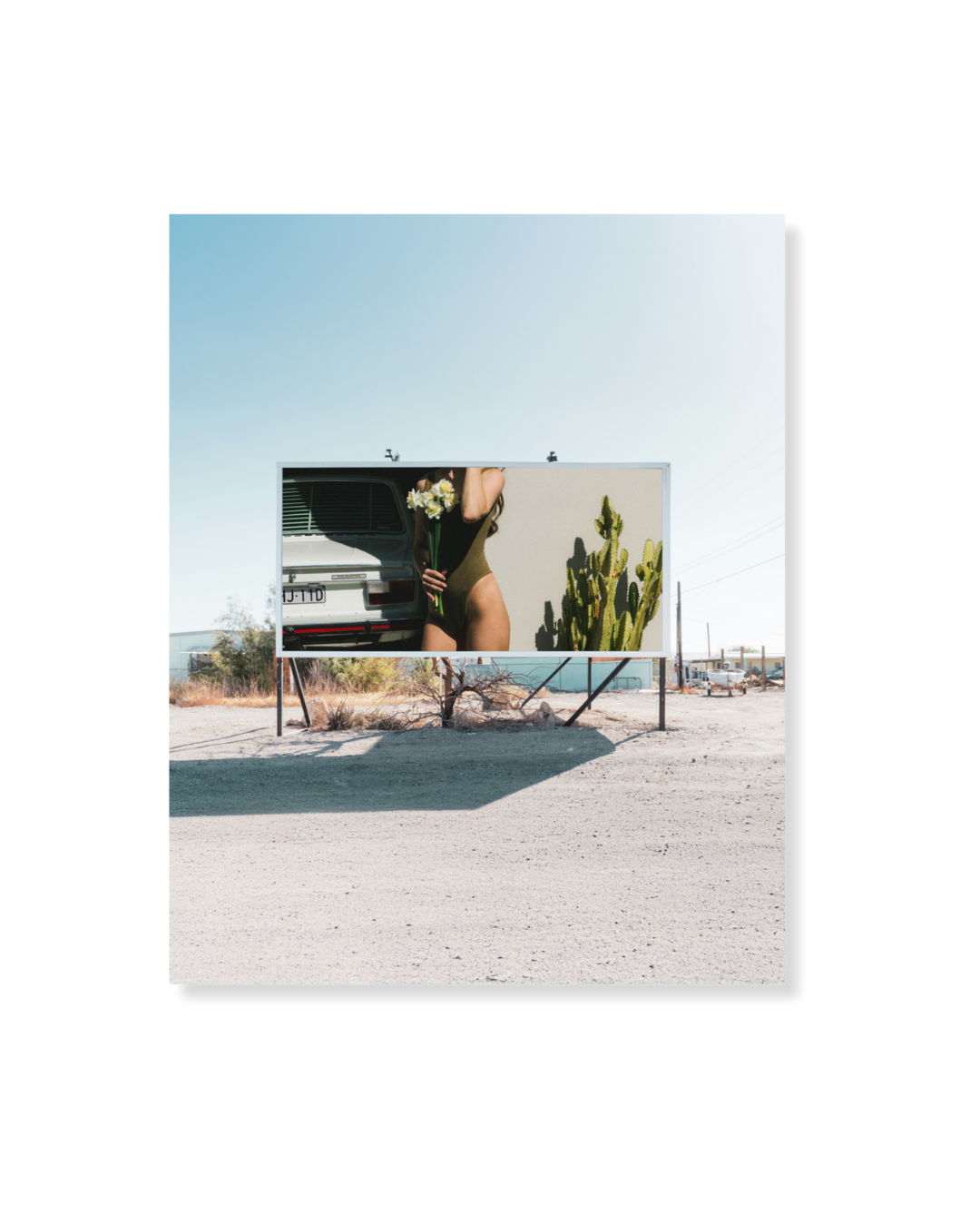 Desert Billboard Mockup