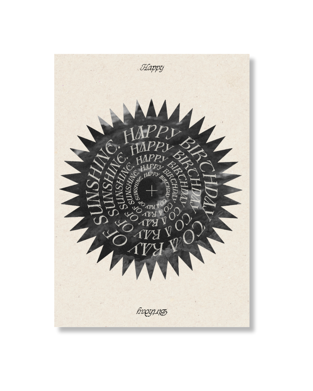 Radiate Birthday Card
