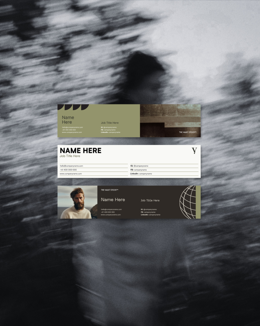 Minimalist Email Signature Template