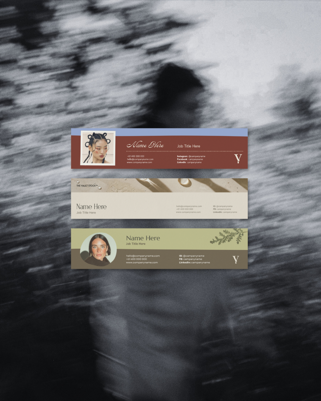 Aesthetic Email Signature Templates