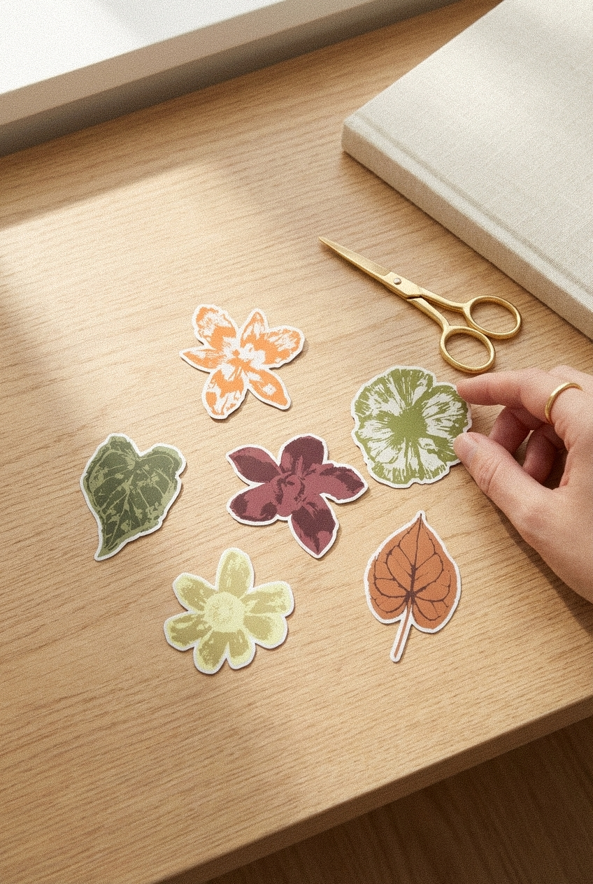 Floral Illustration Stickers