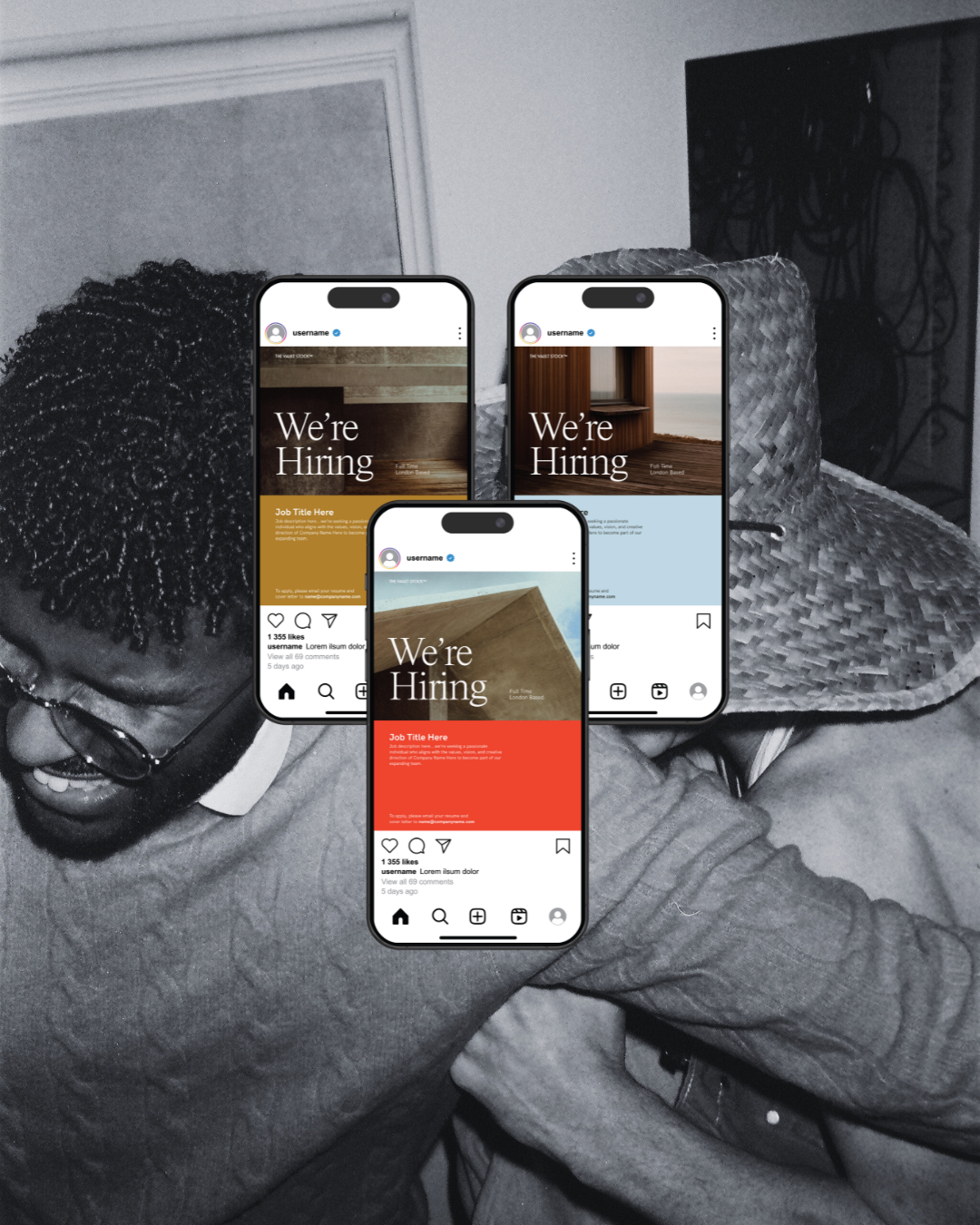 We're Hiring Instagram Template