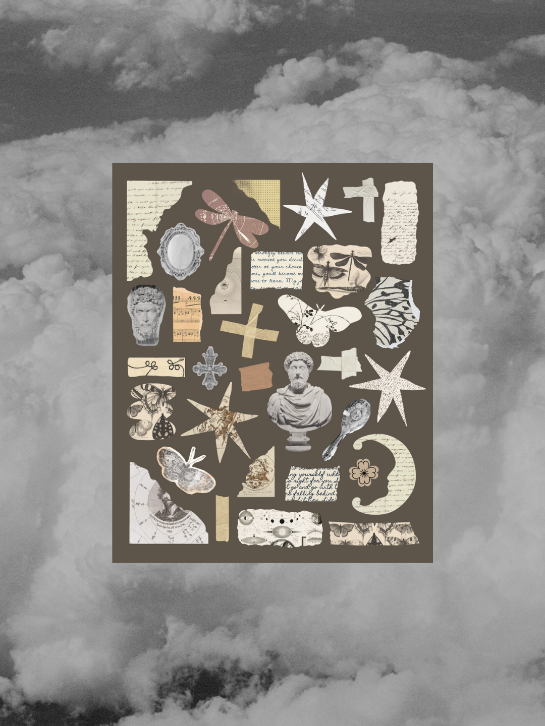 Vintage Scrapbook Collage Pack