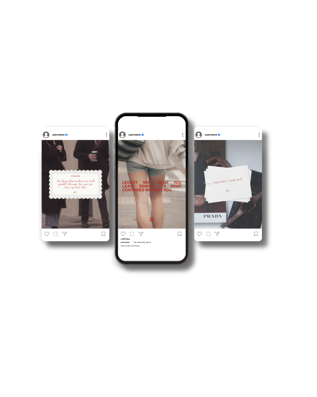 Quoted Insta Post Template