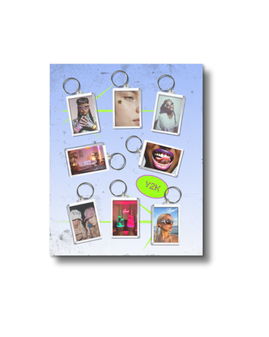 Y2K Moodboard Template