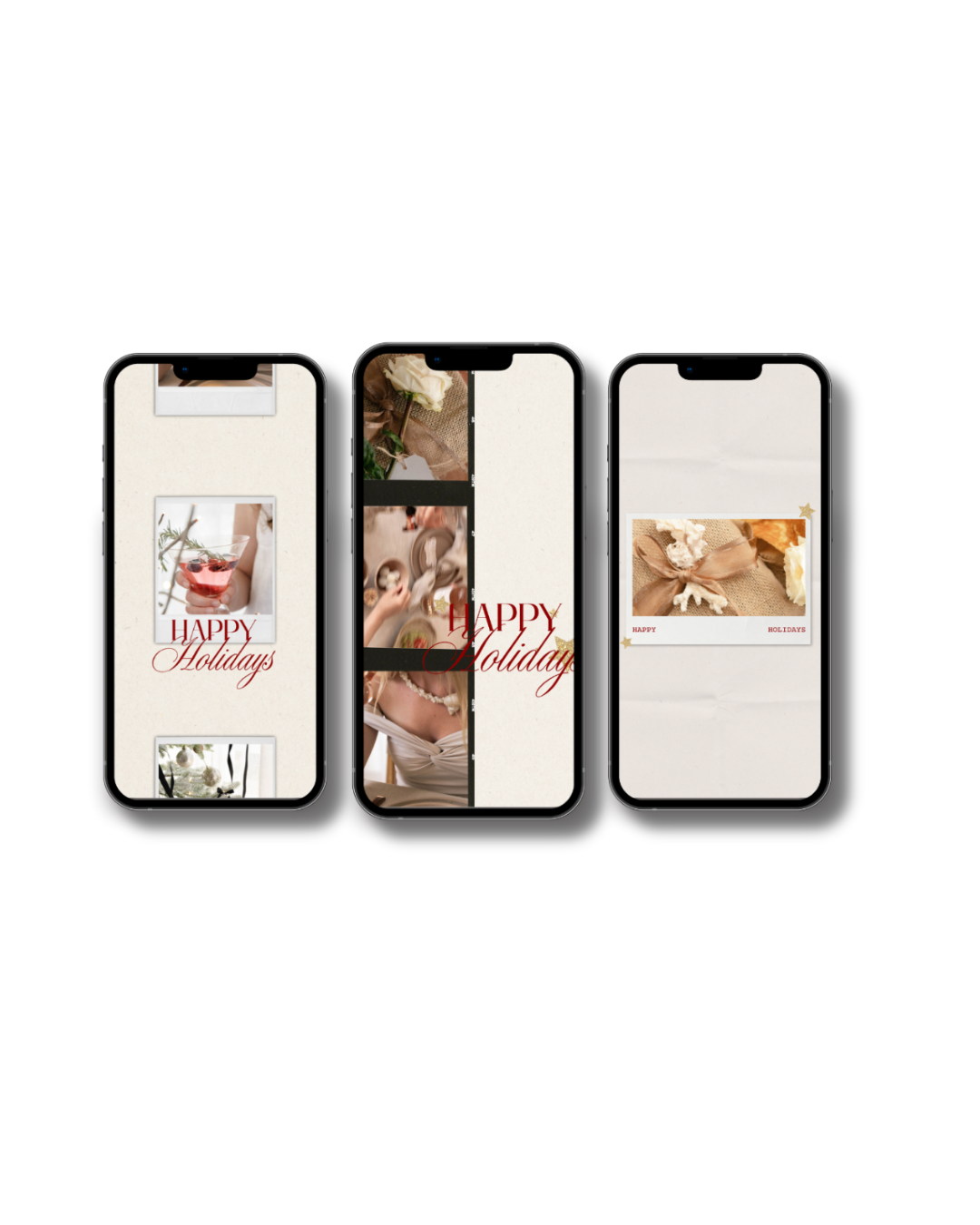 Happy Holidays Story Template