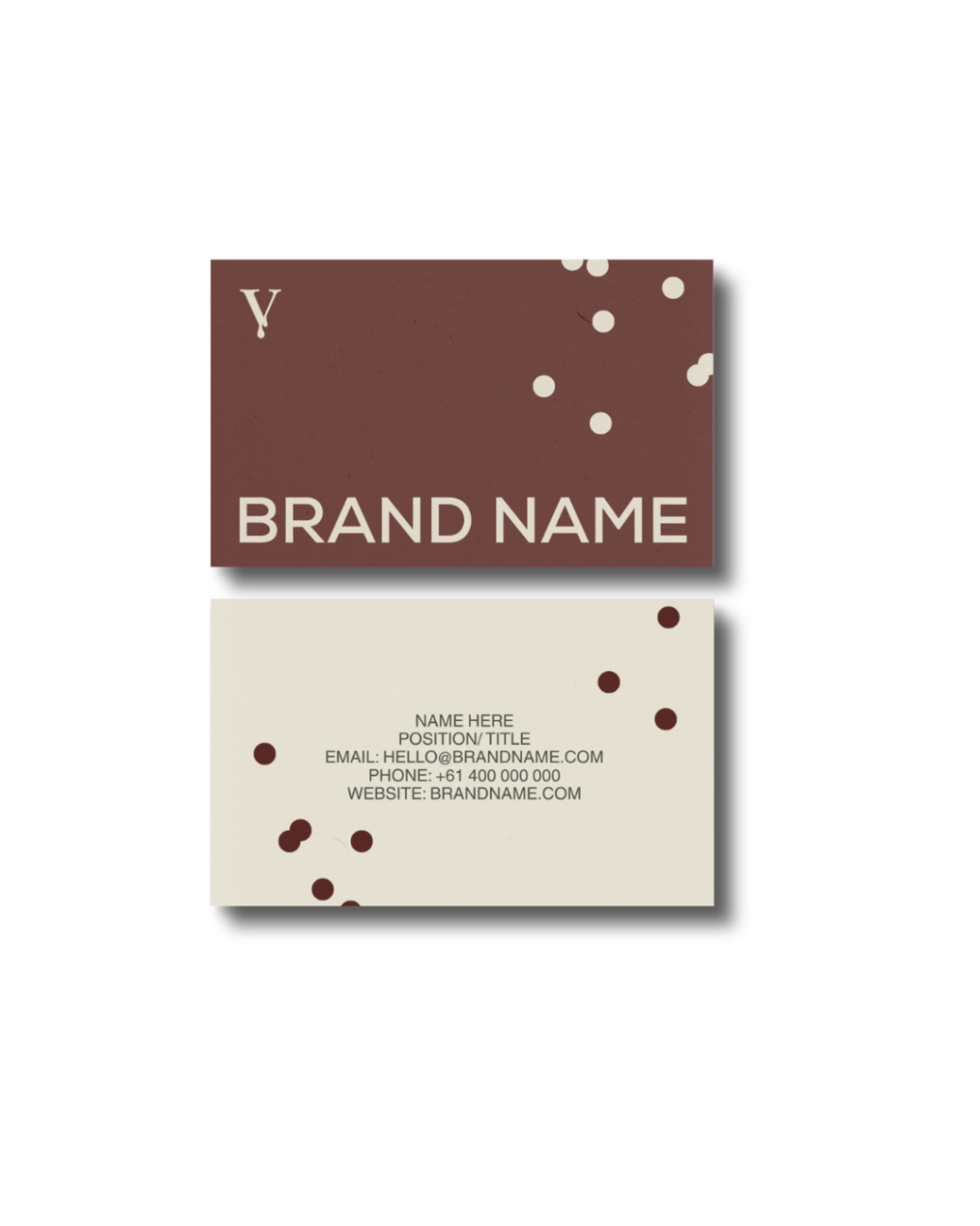 Sleek Business Card Template