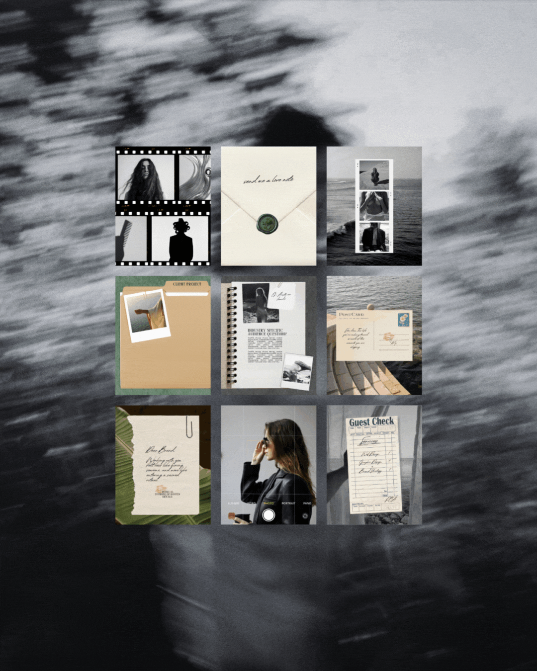 Editorial Instagram Social & Image Set