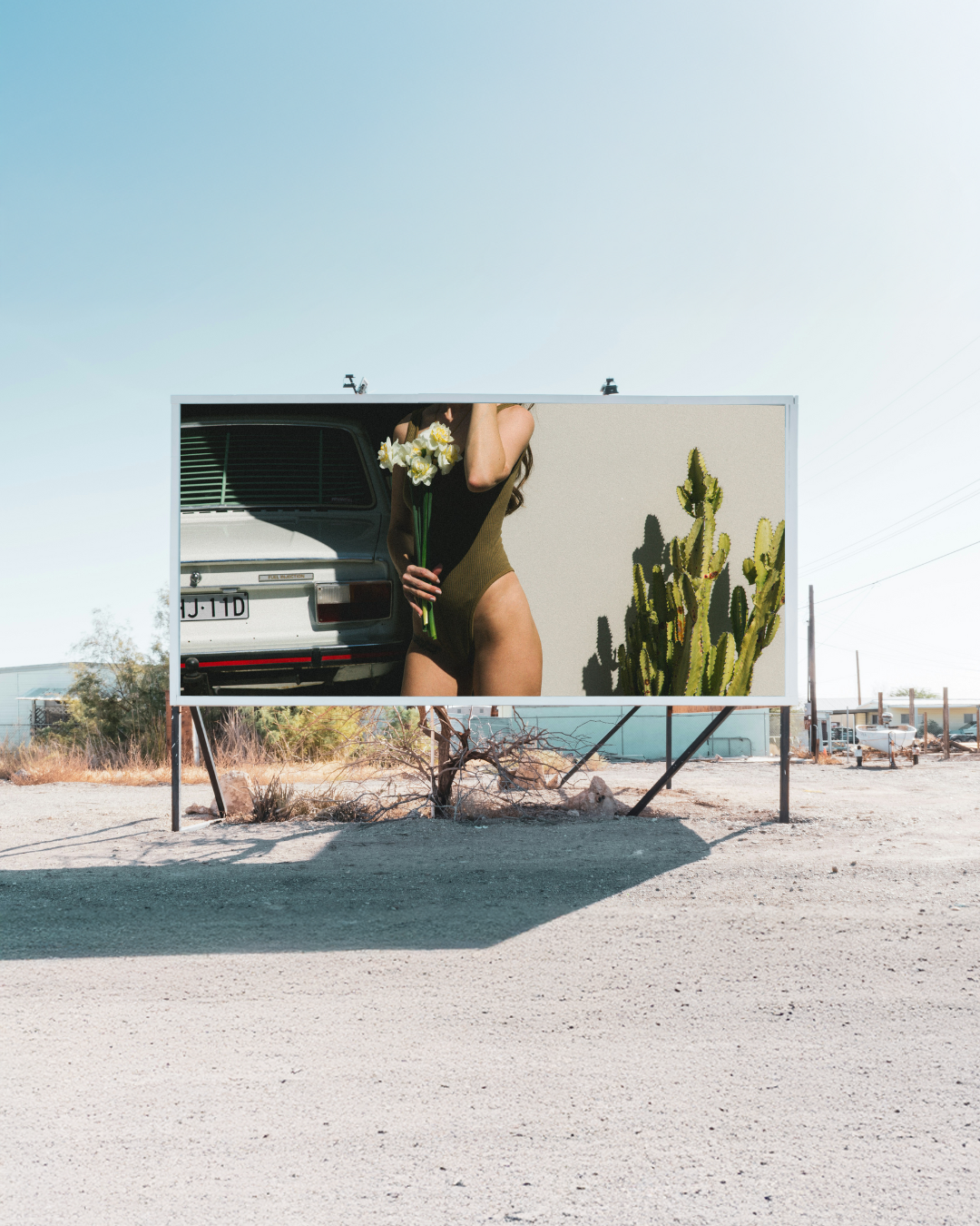 Desert Billboard Mockup