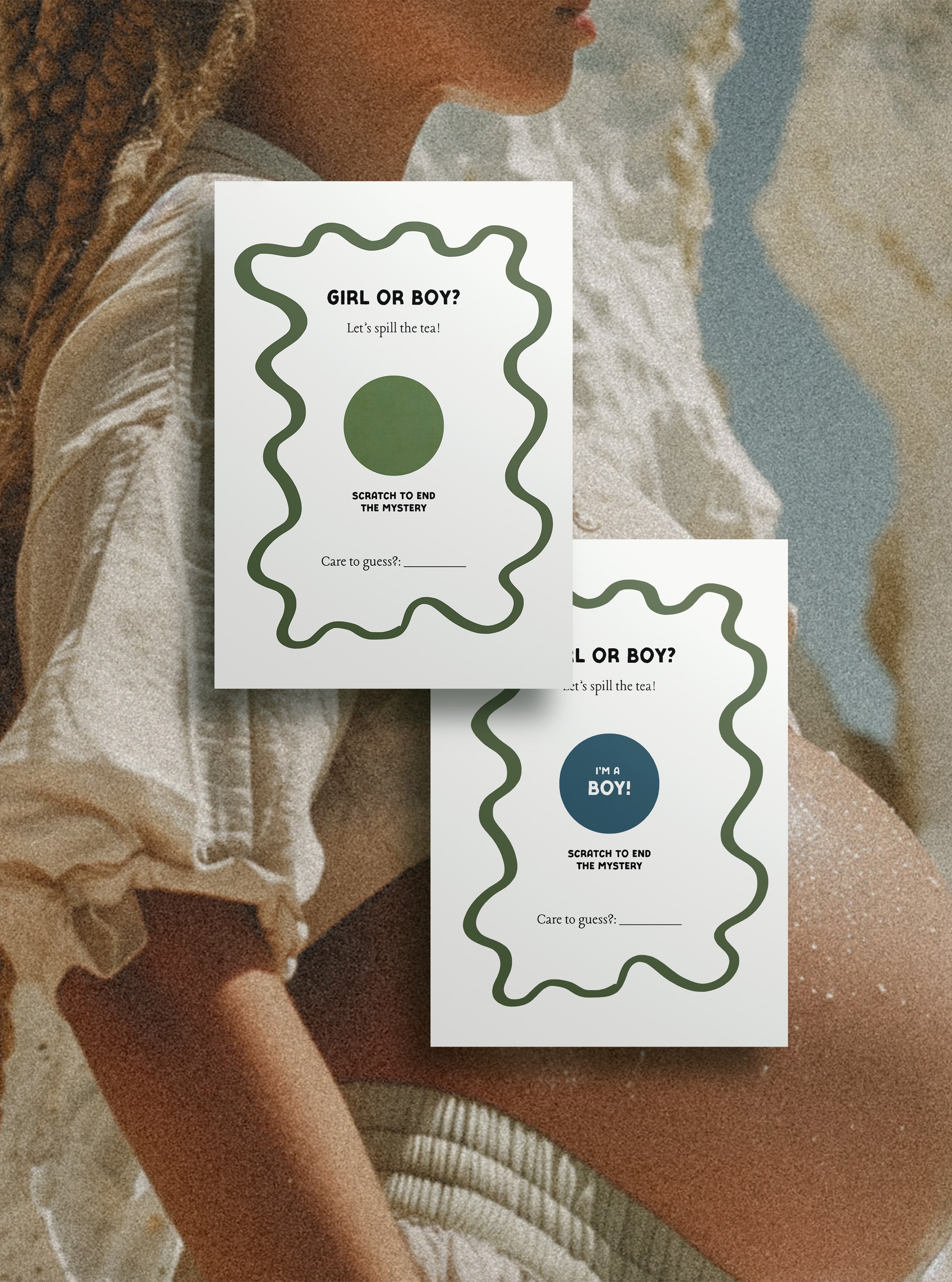 Scratch Off Gender Reveal